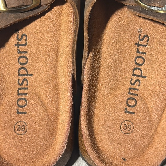 Ronsports Brown Leather Sandals Size EU39 - Picture 4 of 9
